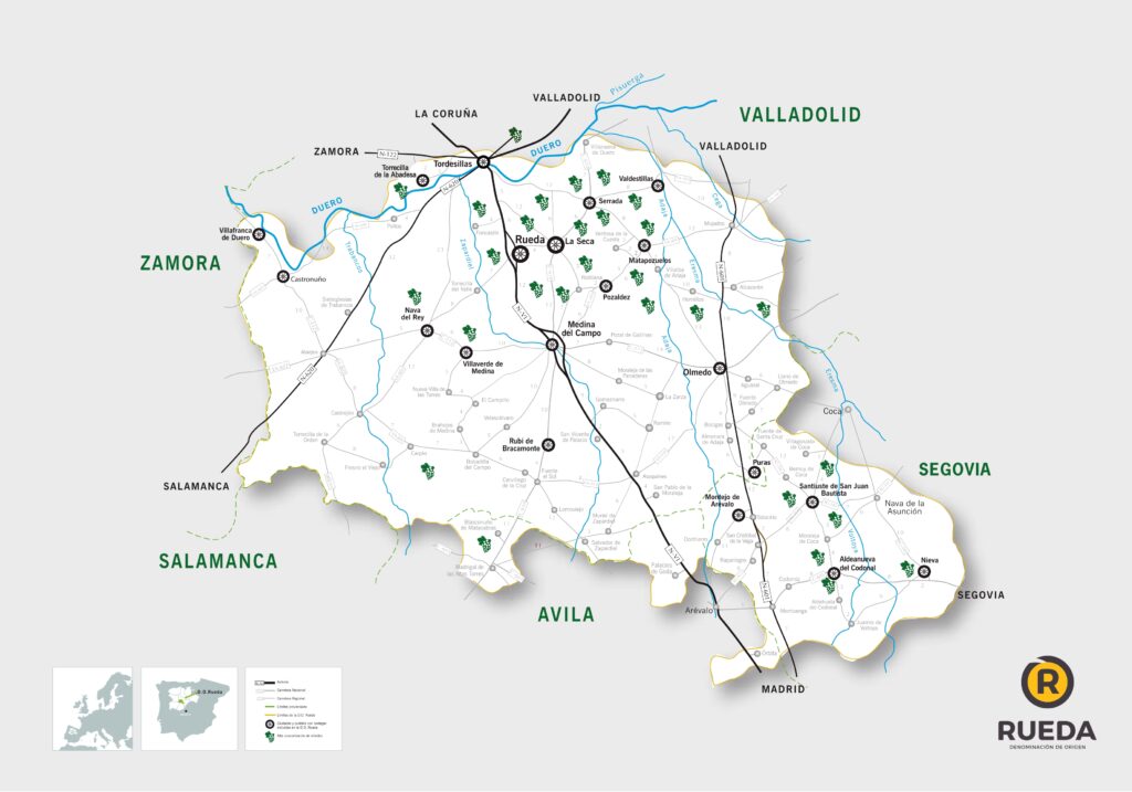 DO RUEDA mapas